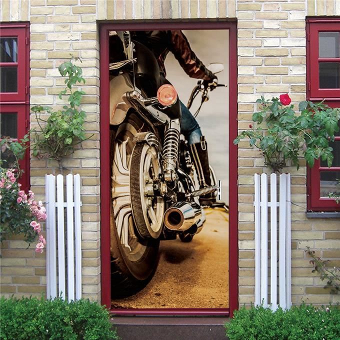 Stickers En Marbre Pour Porte De Chambre De Garçon. - Test Et Avis