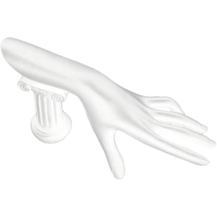 Présentoir à Bijoux Main Mannequin – Pour Bracelets, Montres, Bagues, Gants, PVC, Dimensions 29x23x16,5 Cm - 5