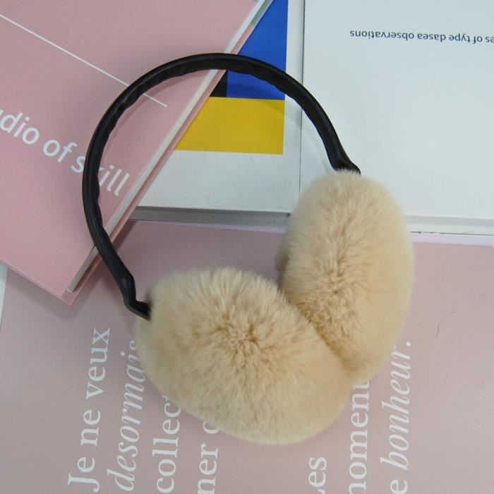 Bonnet Bébé Fille H&M Blanc – Oreilles De Lapin En Fourrure Synthétique – Taille 3/6 Mois (45 Cm) – Neuf Avec étiquettes