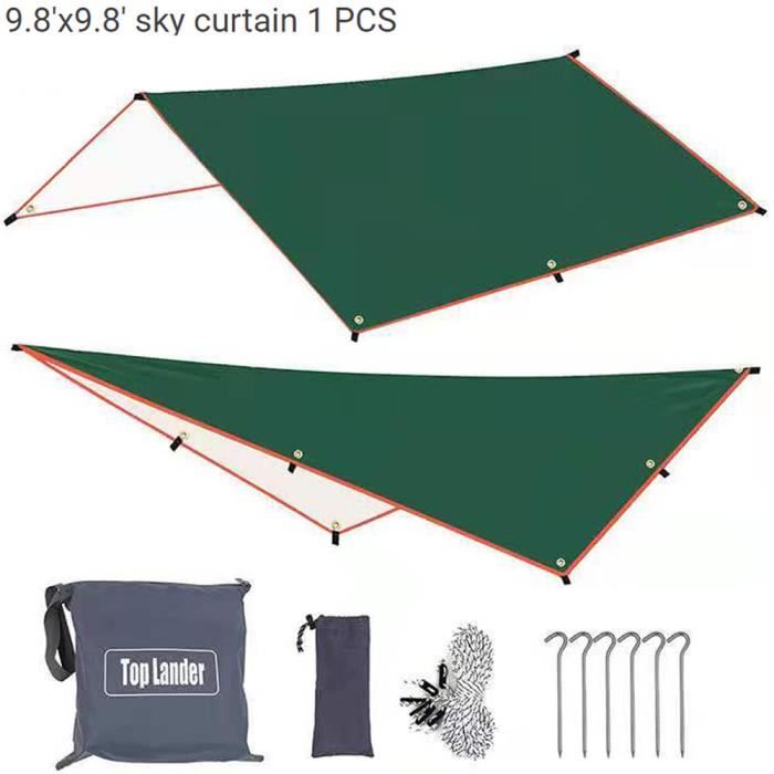 Voile D'ombrage BESTXH - Protection UV 95%, Imperméable, Pour Terrasse Et Jardin - 2