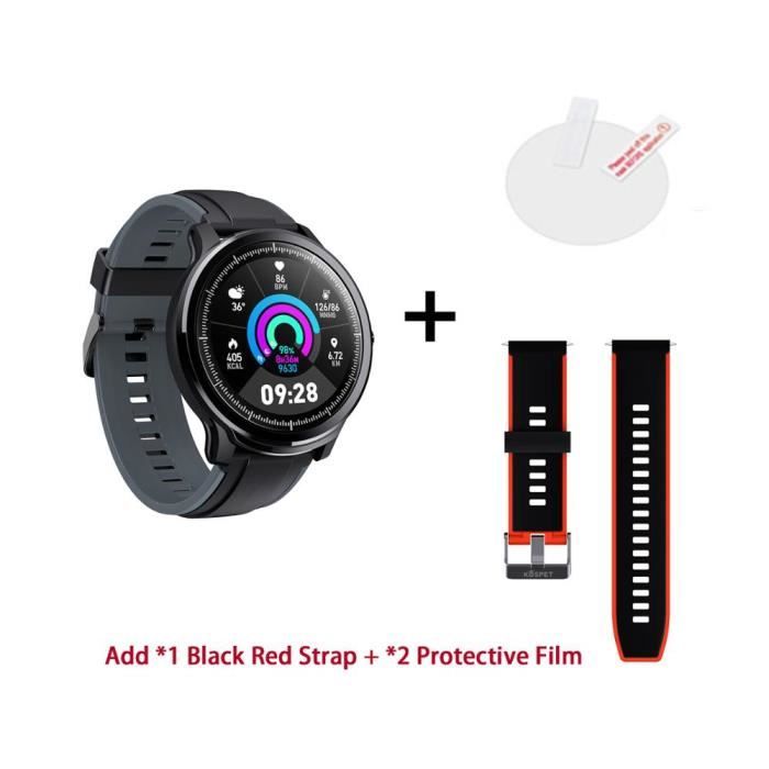 Montre connect e Kospet sonde Smartwatch hommes SN80 Y 1.3 plein