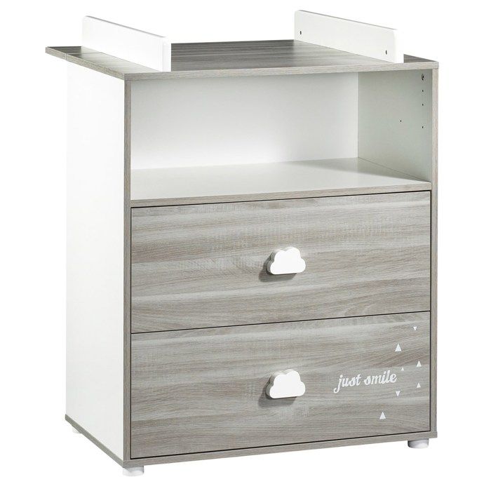Commode A Langer Grise Cdiscount