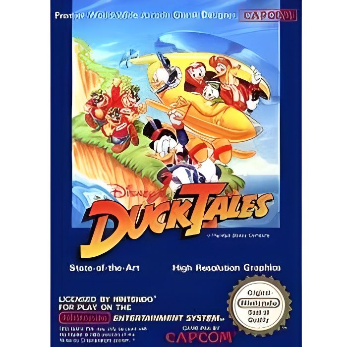 Capcom Jeu Pour Nes Duck Tales