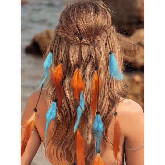 Couronne De Coiffe De Plumes, Mode Coiffe De Plumes Bandeau Mardi