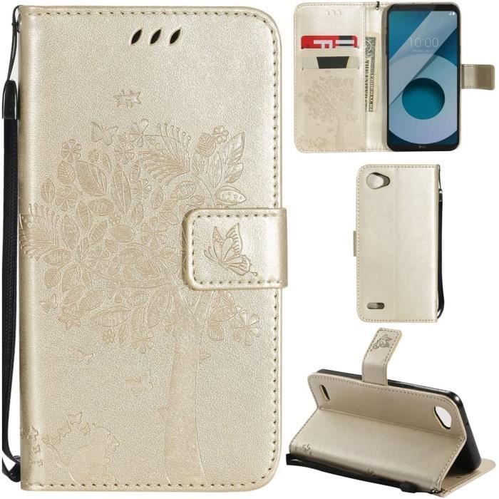 Housse étui Coque Protection à Rabat Pour LG L3 II - Cuir PU Noir - Neuf Emballé