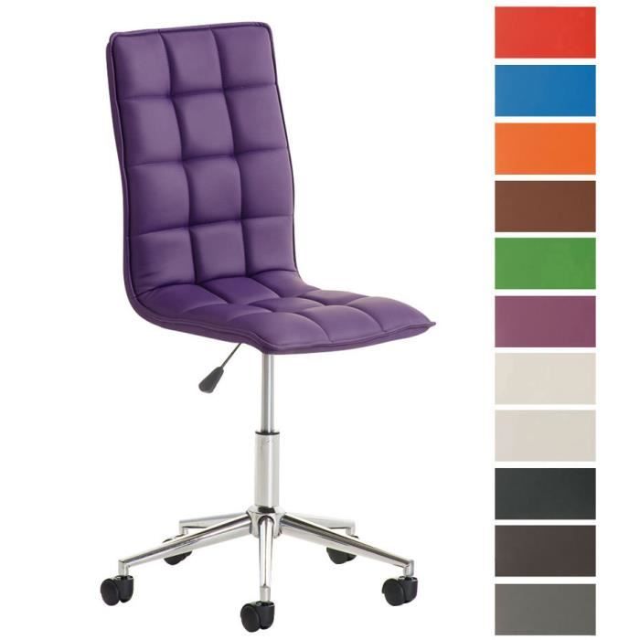 Tabouret de Travail Design Peking V2 Tissu Fauteuil Chaise de Bureau Ergonomique