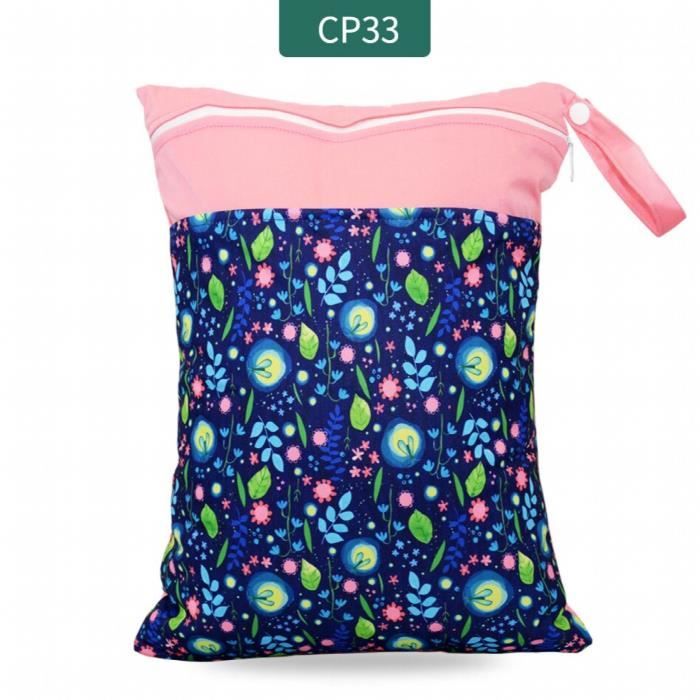 Lot De 6 Alèses Bébé Imperméables - 30x50cm - Fibre De Bambou - Lavables Et Réutilisables