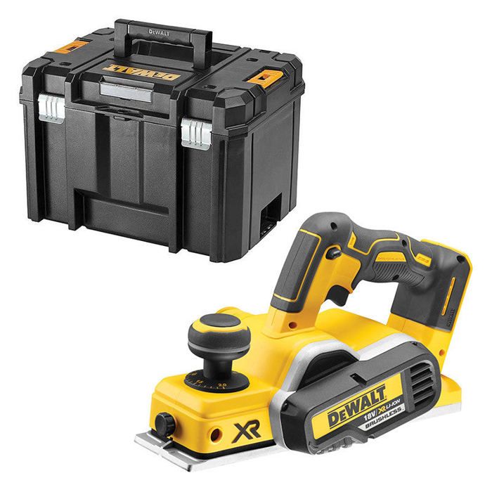 Rabot XR 18V DEWALT DCP580NT XJ Sans batterie ni chargeur Design léger et compact