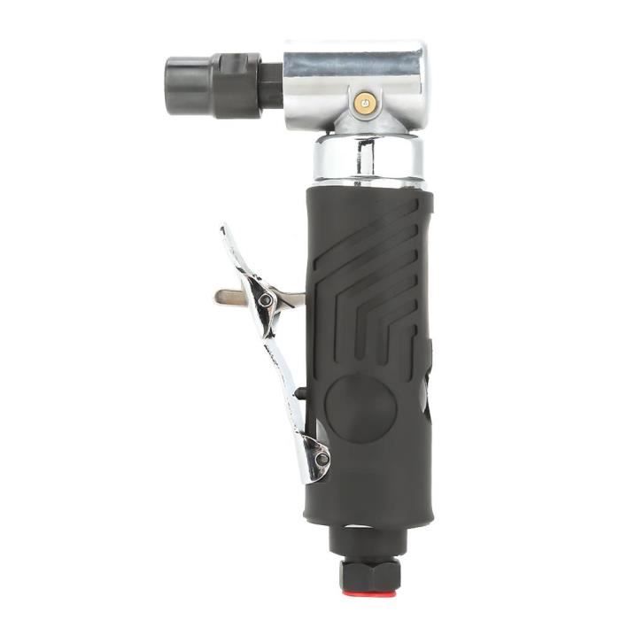 Mini Meuleuse Pneumatique 1/4' 22000 Tr/min - Outil à Angle Pour Polir Et Meuler