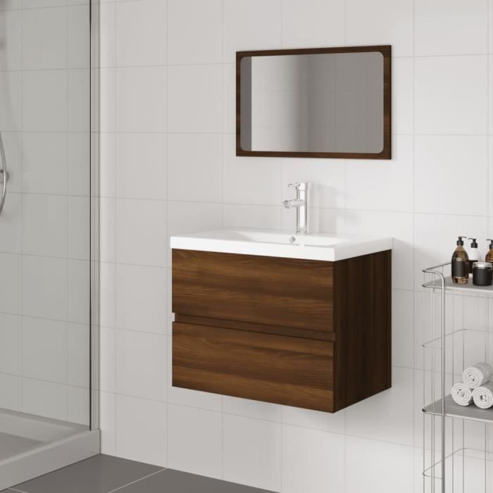 Ensemble Salle De Bain Acrylique Noir Mat - Porte-savon, Brosse à Dents, Gobelets, Design élégant