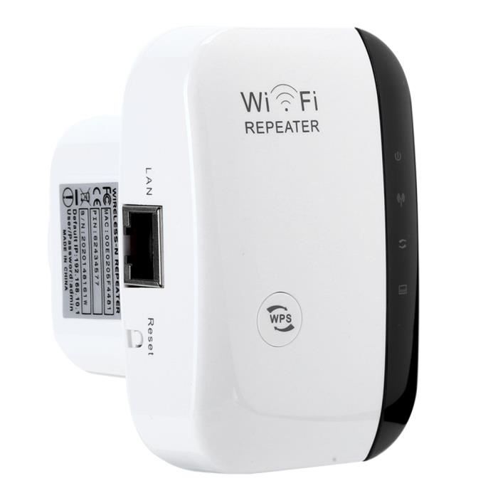 Système Sans Fil Répétiteur Amplificateur De Signal Wifi Port Ethernet ...