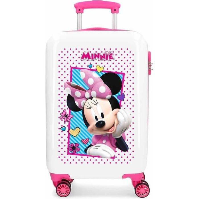 Valise cabine 4 roues en ABS Joy MINNIE