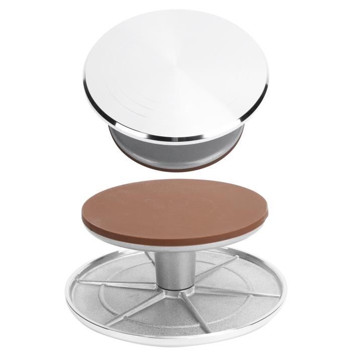 Plaques tournantes,Support à gâteau,Base rotative pour gâteaux en