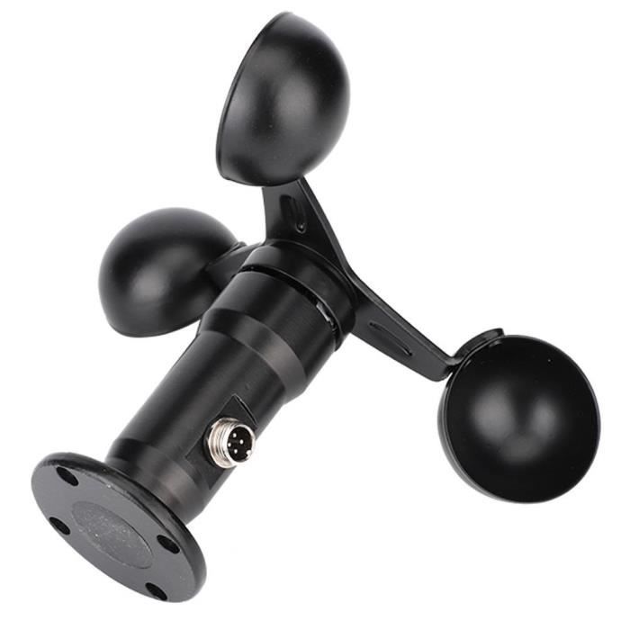 Anémomètre Capteur De Vitesse Du Vent 4-20 MA – Plage 0-45 M/s – Alimentation 9-30V DC – Pour Extérieur, Marine, Météo