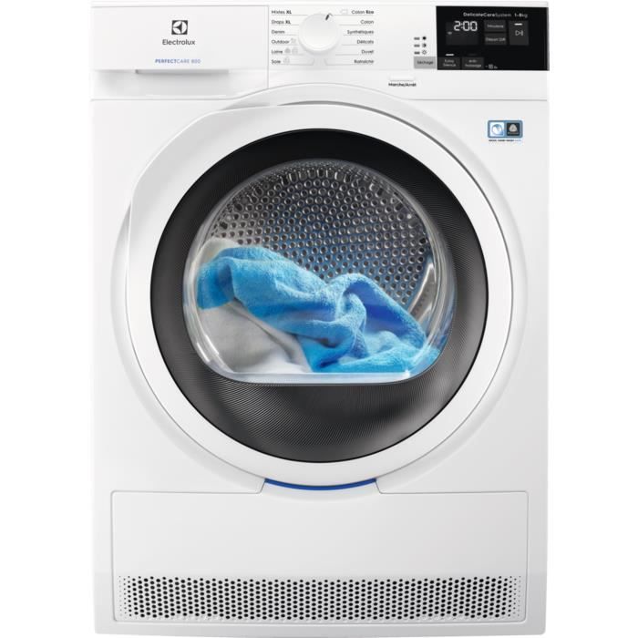 Seche Linge Electrolux Ew8h4822ra Cdiscount Electromenager