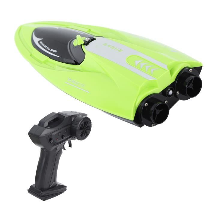Bateau RC Course 1/32 2.4GHz – Électrique – Prêt à Rouler (RTR) – Enfant & Adulte