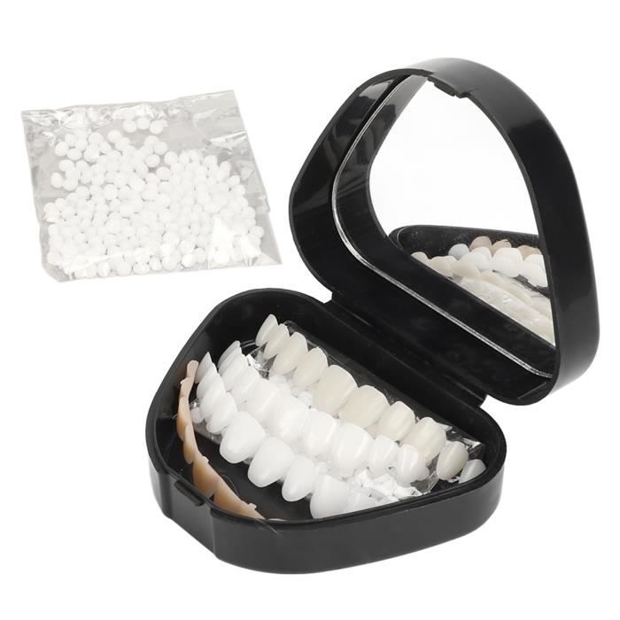 Kit de réparation de dents temporaires Kit de Réparation de Perles de Remplissage, Kit de Réparation beaute blanchiment