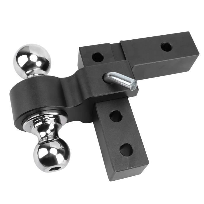 Barre De Remorquage Réglable – Capacité 5000 Lb – Avec Chaîne Et Support Pare-chocs – Pour Camion, Remorque, 4x4