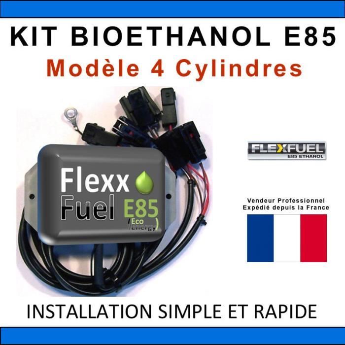 KIT ETHANOL E85 4 CYLINDRES, FLEX FUEL KIT, KIT DE CONVERSION