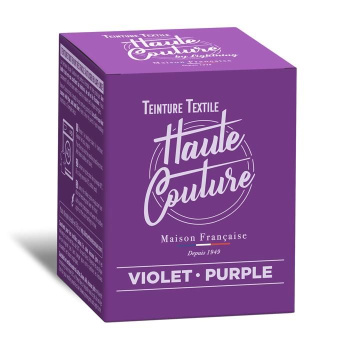 Teinture textile haute couture violet 350g