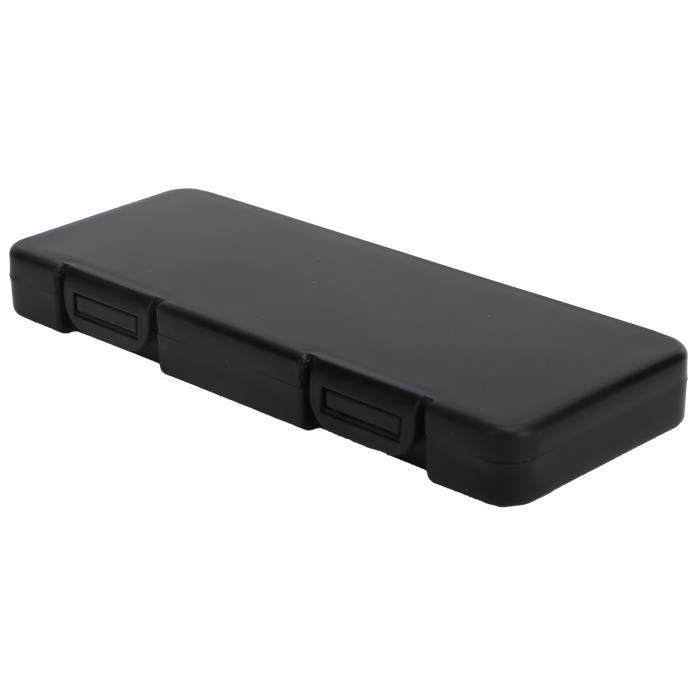 10 étuis De Protection Pour Cartouches NES - Coques De Rangement Solides - Noir - 13,6x12,3x1,9 Cm