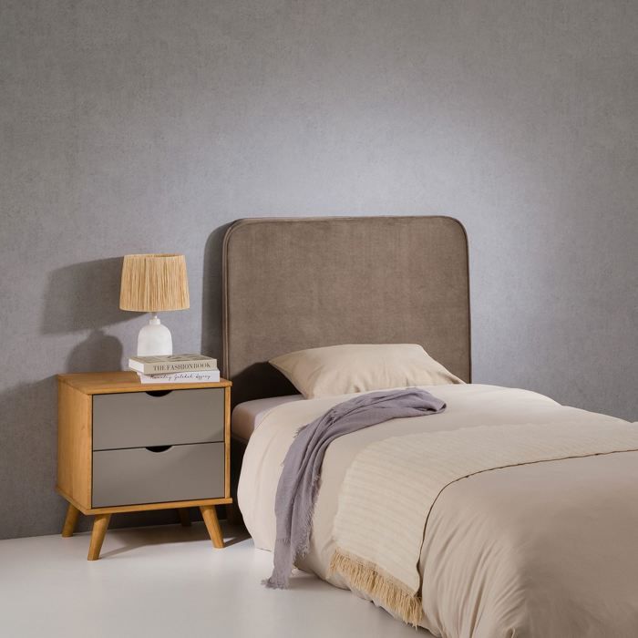 Tête de lit rembourrée forme ondulée 160x73,5cm Wavy | Maisons du Monde Tête de lit rembourrée forme ondulée 160x73,5cm Wavy | Maisons du Monde