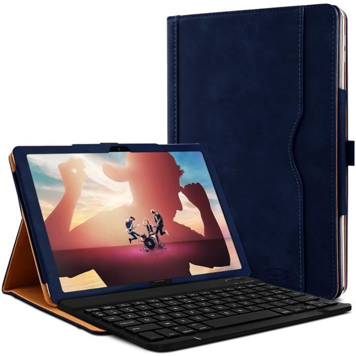Étui Fintie Pour Huawei MediaPad T3 10 (9,6 Pouces) - Ultra Fin, Léger, Multipoches