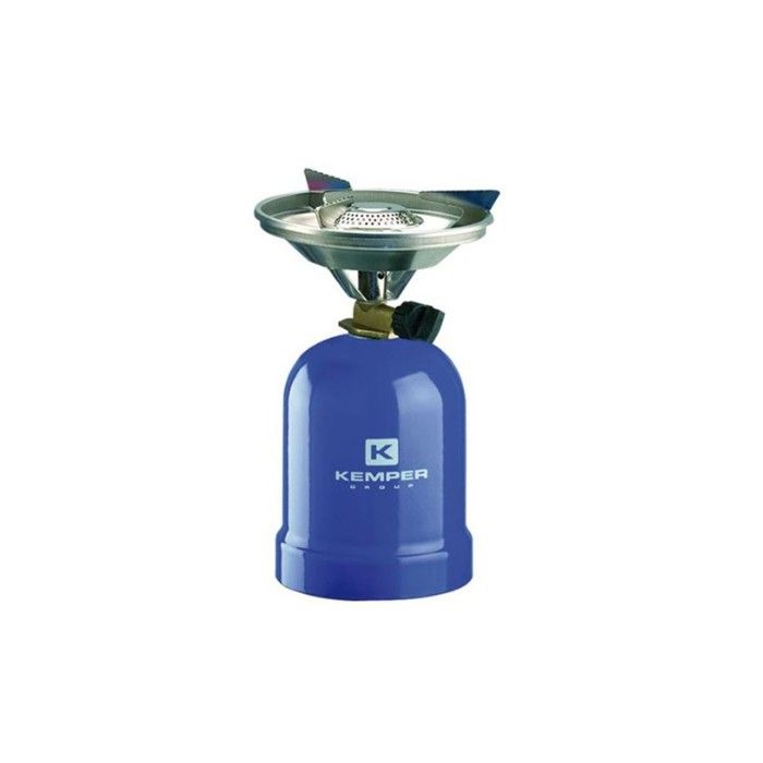 Réchaud à Gaz De Camping Kemper KE2009 - Avec 4 Cartouches Butane 190g Et Gants - Portable, Coupe-vent, Réglable - 10