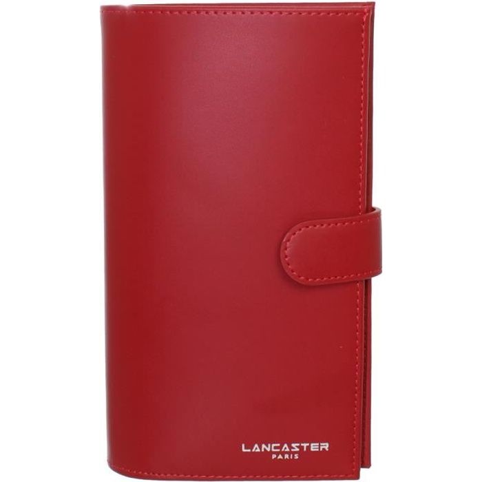 Compagnon Lancaster en cuir ref_lan40313-rouge-19.5*11*2 Rouge