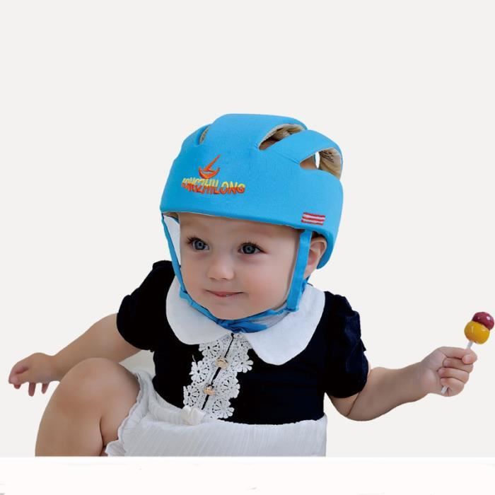 Casque De Protection Pour Bebe Et Petit Enfant Antichoc Reglable Avec Un Harnais Protection Leger Confortable Cdiscount Puericulture Eveil Bebe