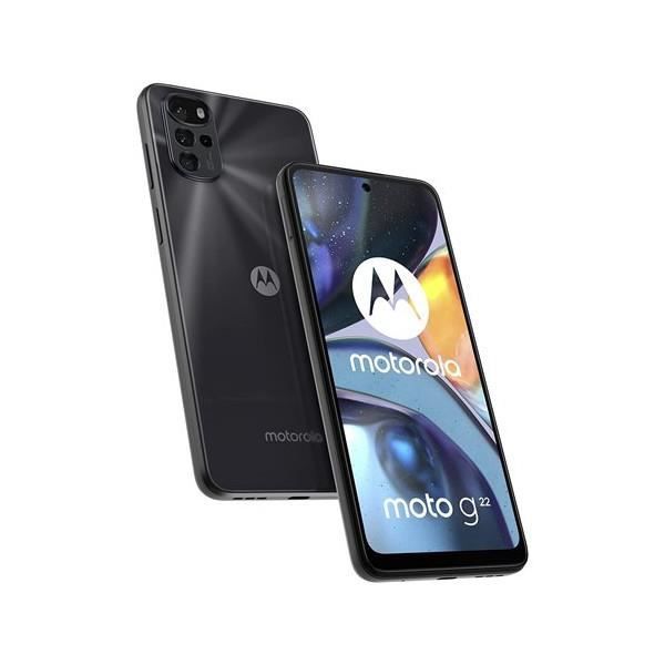 Smartphone Motorola moto g22 Dual Sim 4+64GB noir cosmique - 6,5 po - 50 MP - Android 12