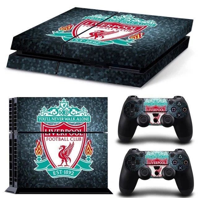 Skin Autocollant Motif Liverpool Football Club Pour Sony Ps4 Playstation 4 Console De Jeu Et Manettes Ps4 Cdiscount Informatique