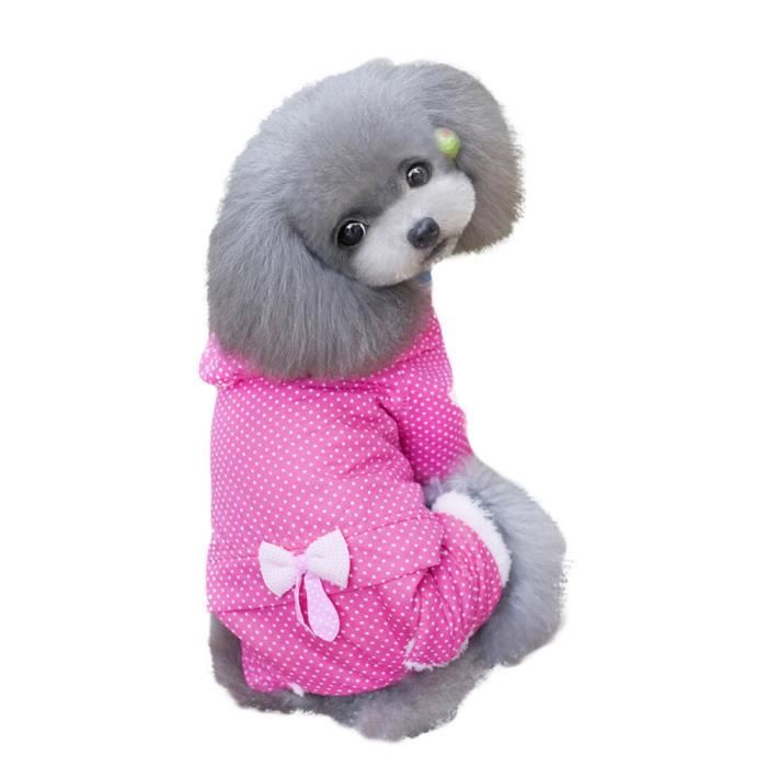 Estimetown Vetements Pour Animaux Grand Chien Chiot Chauds Chiengy Jacket Costume Rose Ro61008944pk Achat Vente Robe Jupe Estimetown Vetements Pour Cdiscount
