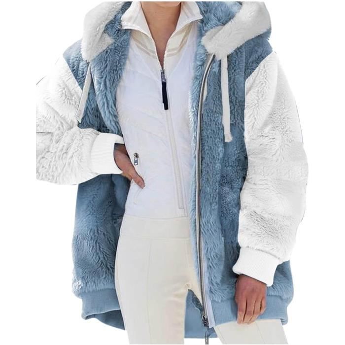 Sweat sales fourrure femme