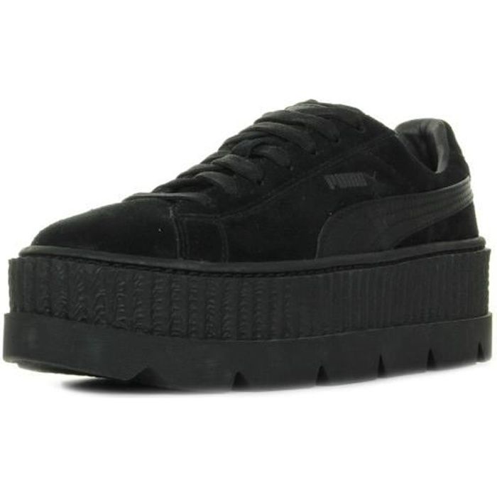 Baskets Puma Rihanna Cleated Creeper Suede Noir - Achat / Vente basket - Cdiscount