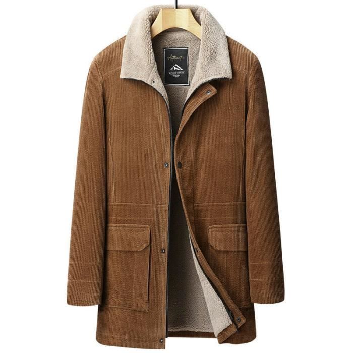 Manteau homme velours cotelé deals