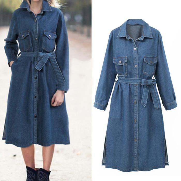 Ù…ØªØºÙŠØ± Ø§Ù„ØºÙ…ÙˆØ¶ Ø¥ÙƒÙ„ÙŠÙ„ Manteau Long En Jean Femme Dsvdedommel Com
