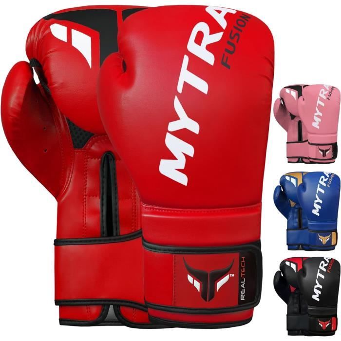 Guantoni Da Boxe Mytra Fusion - Con Impacchi Mano Inclusi | Per Allenamento E MMA - Foto 2