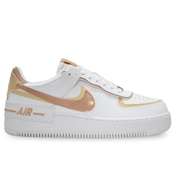 Nike Nike Wmns Air Force 1 Shadow Chaussures pour Femme Blanc DZ1847-111