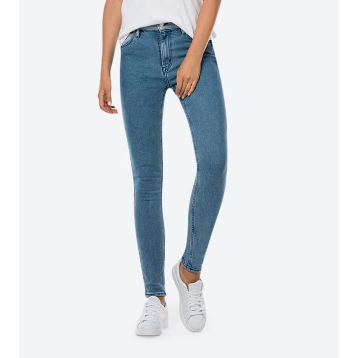 Jean levis femme taille haute 721 - Cdiscount