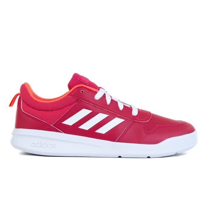 Adidas Baskets Adidas Tensaur K - ADIDAS - Blanc - Mixte - Lacets - Synthétique - Plat
