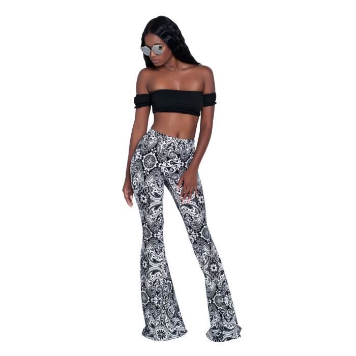 Pantalon bas large new arrivals femme