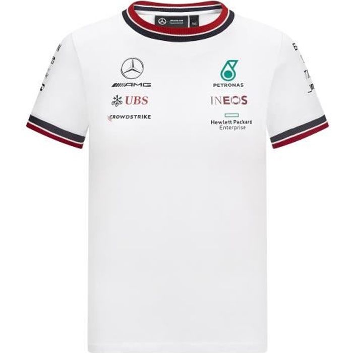 T-Shirt Enfant Mercedes-AMG Petronas Motorsport Team F1 Driver
