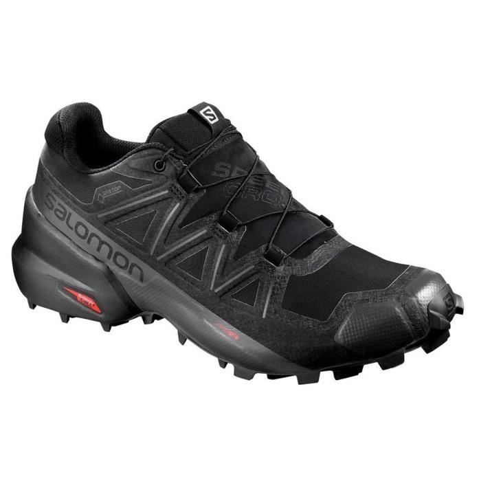 Chaussures de Trail SALOMON Speedcross 5 Gtx Noir - Homme/Adulte - Régulier