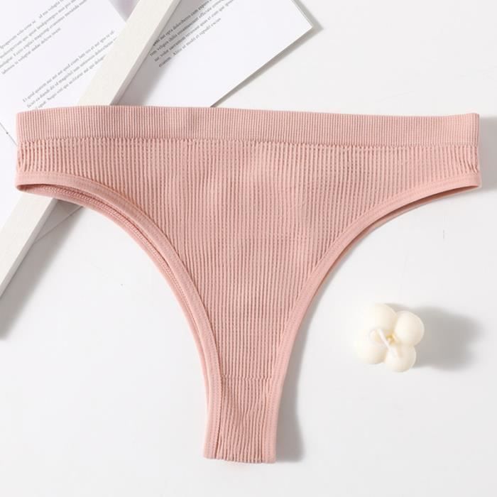 Culottes Femme Falechay Lot De 6 - Coton Doux Taille Basse - Slips Confortables Quotidien
