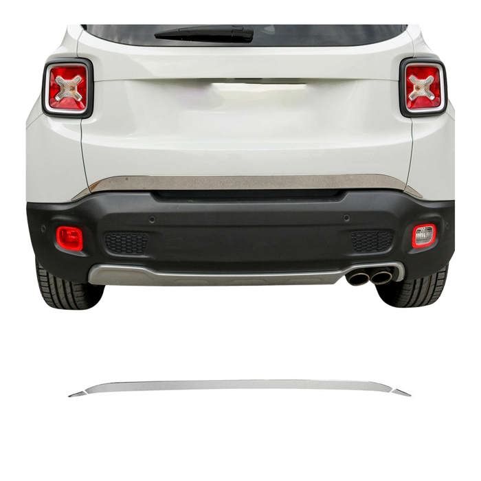 Garniture Coffre Arrière En Acier Inoxydable Pour Suzuki Vitara 2017-2019 - Stylée Et Protectrice - 6