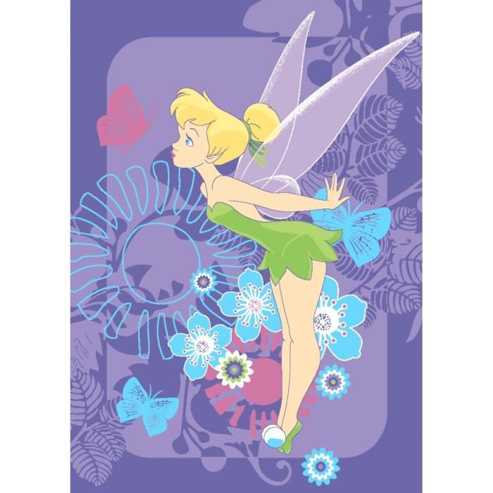 Tapis Violet Fille Fee Clochette Bisou Disney Fairies Cdiscount Puericulture Eveil Bebe