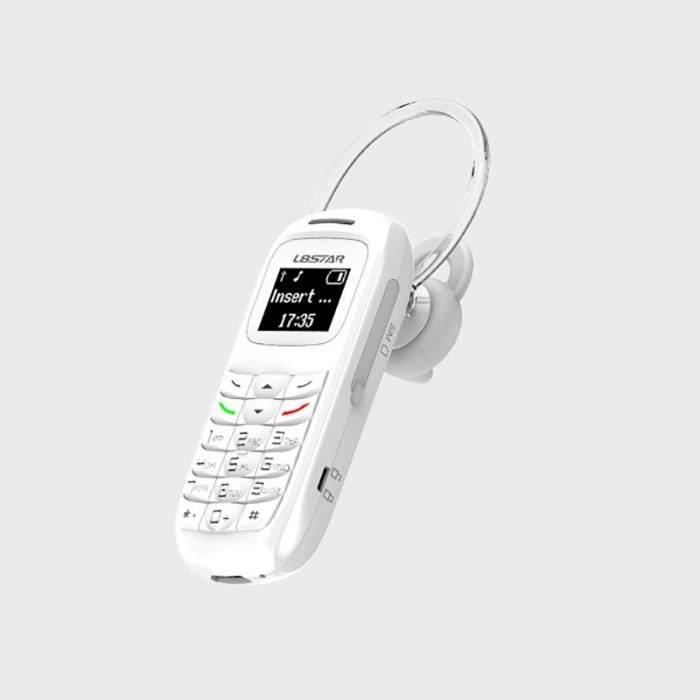 Téléphone Mobile Bluetooth L8STAR BM70 - SOYES - Blanc - 0,66\