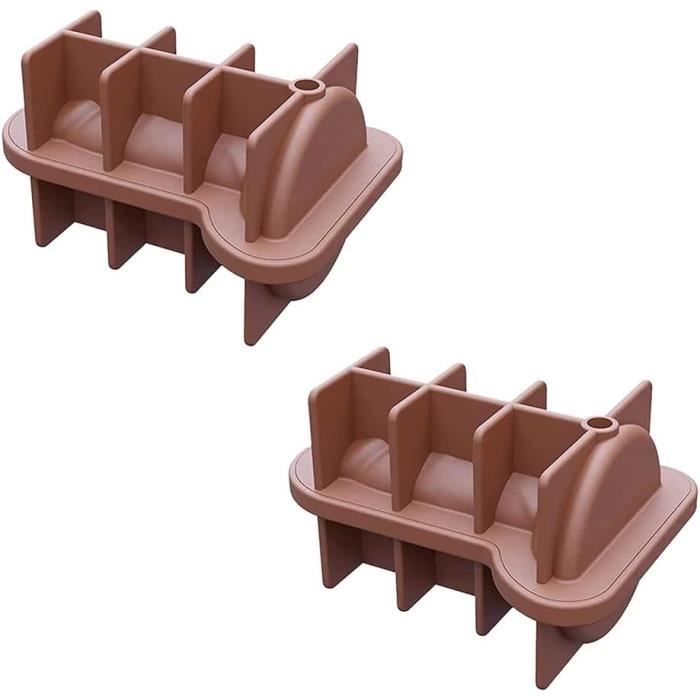 Moules En Silicone Pour Bougeoirs Chiffres 1 à 4 - DIY Bougies Plâtre - Décoration Maison Et Noël - Lot De 4