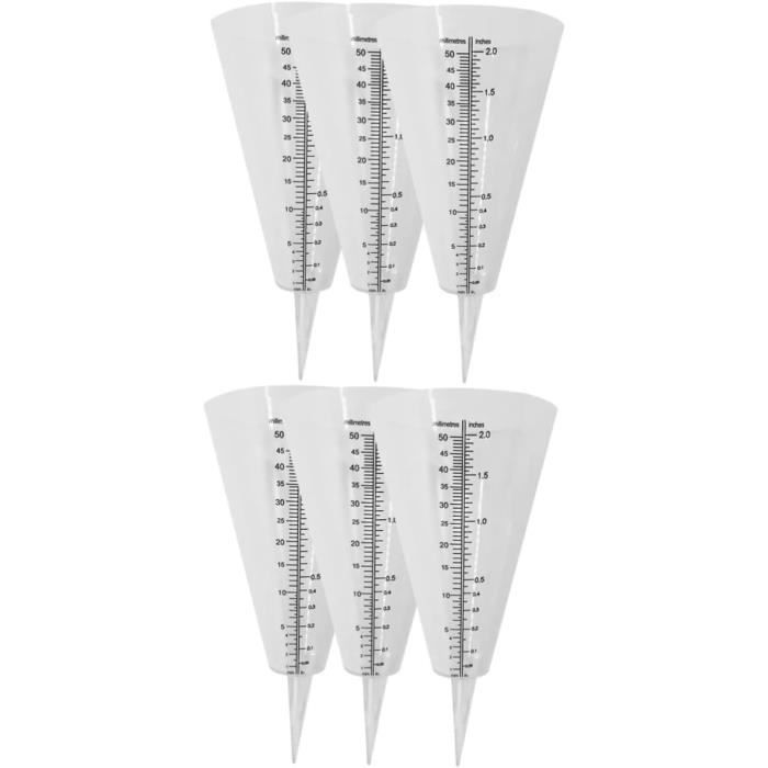 Pluviomètre - A694 - Transparent - Mesurer Les Précipitations - Outil